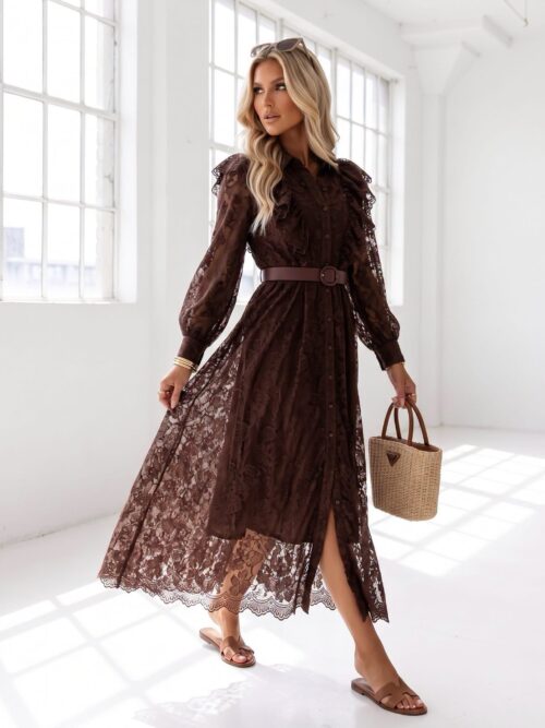 Sukienka PRESTIGE Brown